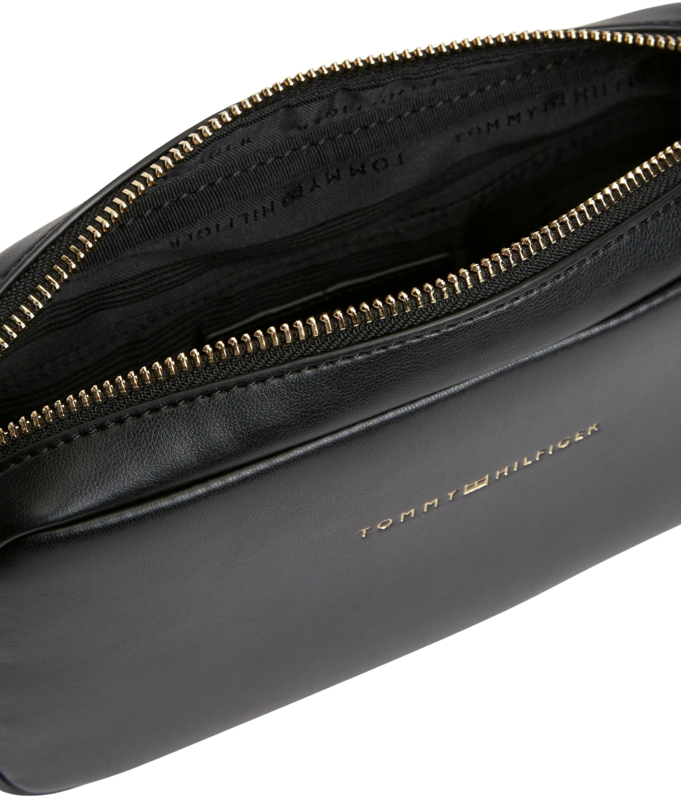 Tommy Hilfiger Damen Crossbody Bag Tasche Essential mit verstellbarem Tragegurt, Schwarz (Black), Einheitsgröße