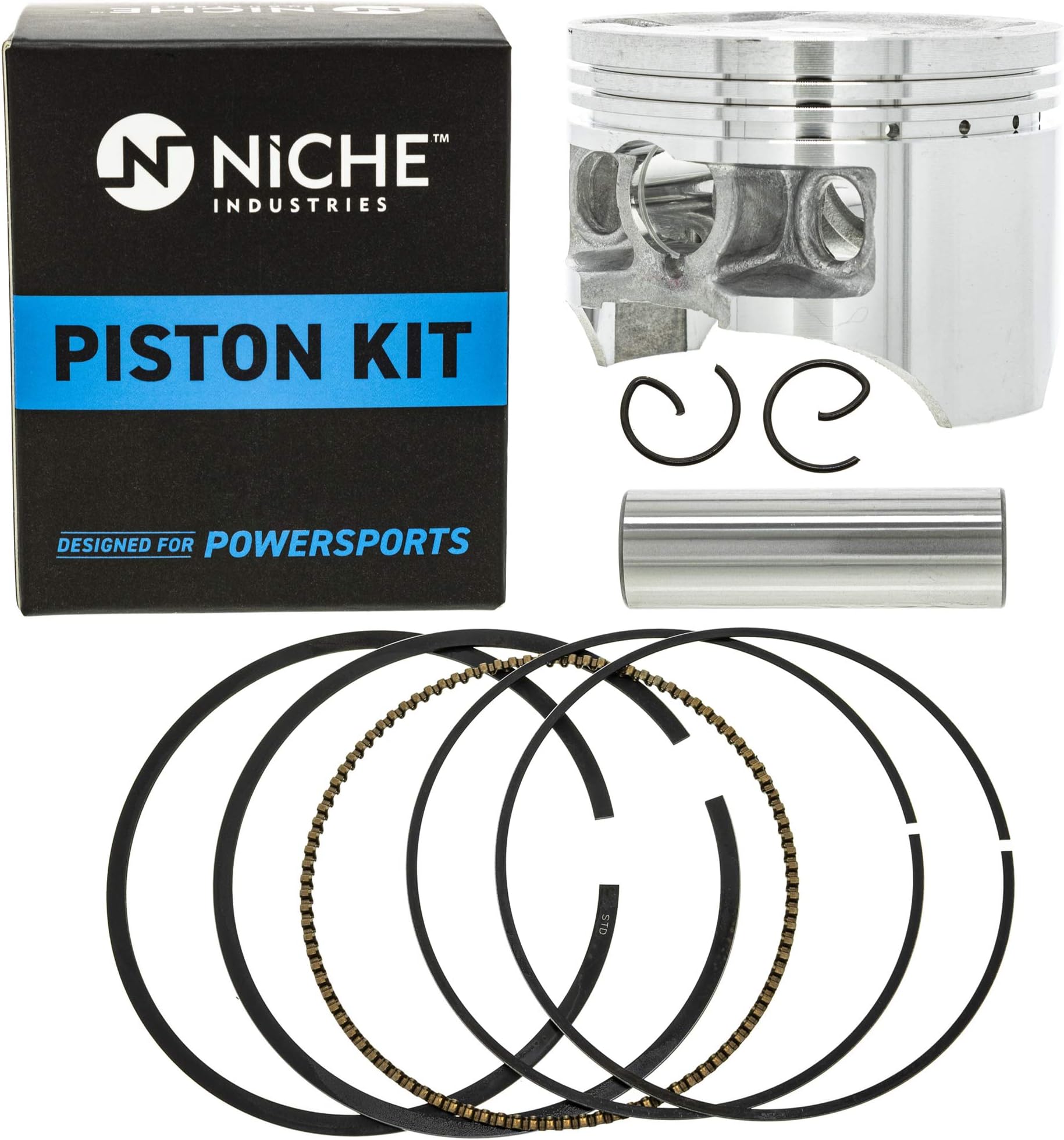 NICHE Stock Piston for Honda Sportrax 300 TRX300EX TRX300X 13101-HM3-670 (74mm)