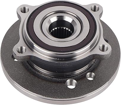 KUSATEC 513226 Front Wheel Bearing and Hub Assembly Compatible with 2002-2006 Mini Cooper, 4 Lug Bolts w/ABS