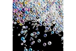 Iridescent UV Resin Droplet Bubble Fillers for Resin Jewelry Making