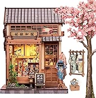 Vista 14 de Kit de Rincón de Libros Cutefun - Kit de Construcción de Casa de Muñecas en Miniatura para Estantería, Kits de Rincón de Libros para Adultos