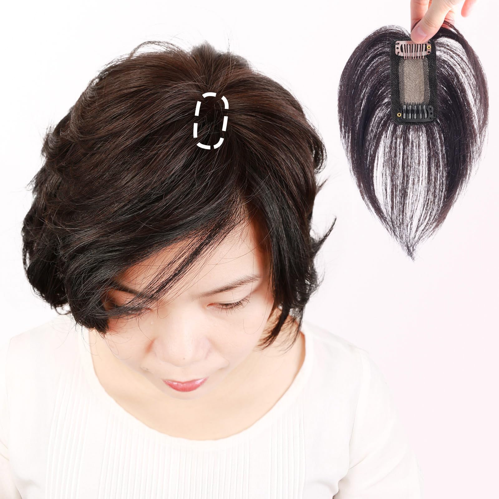 Amazon.co.jp: (私元気) 全国カット/返品OK 通気性 超軽量 夏用 分け目