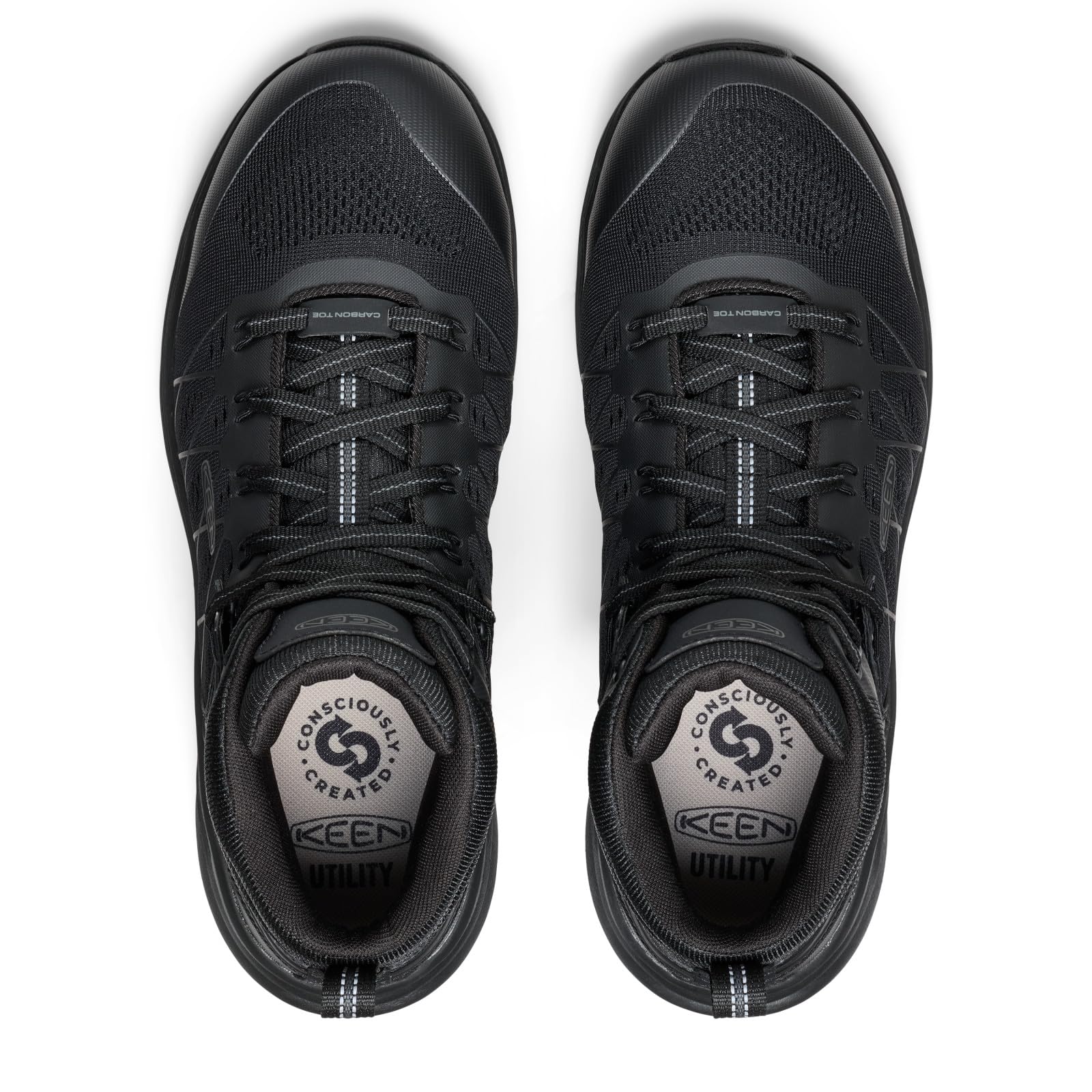 KEEN Utility Vista Energy Versatread - Tenis de trabajo antideslizantes de altura media para hombre