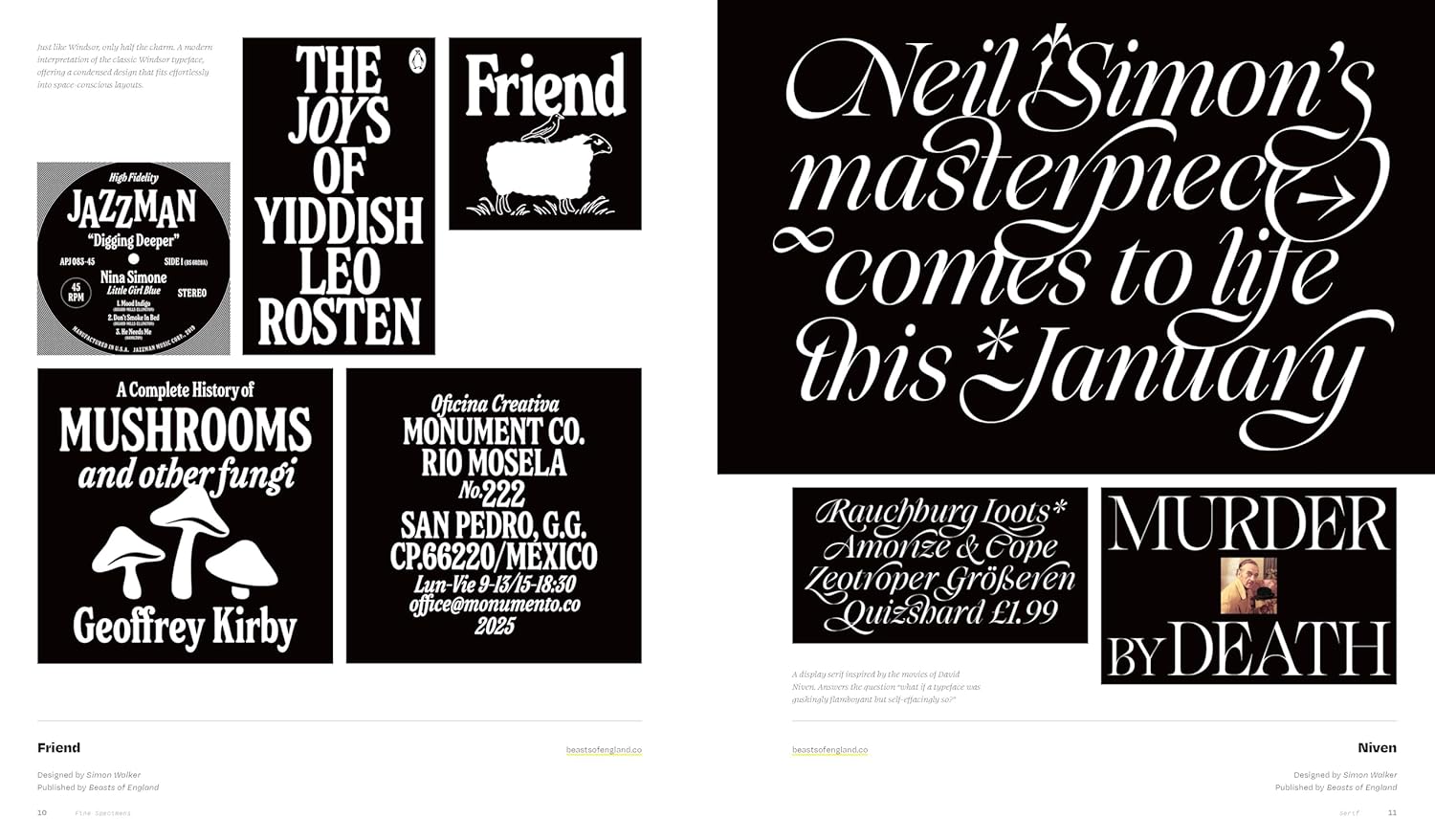 Fine Specimens: A Showcase of Contemporary Type Design      Hardcover – March 10, 2026