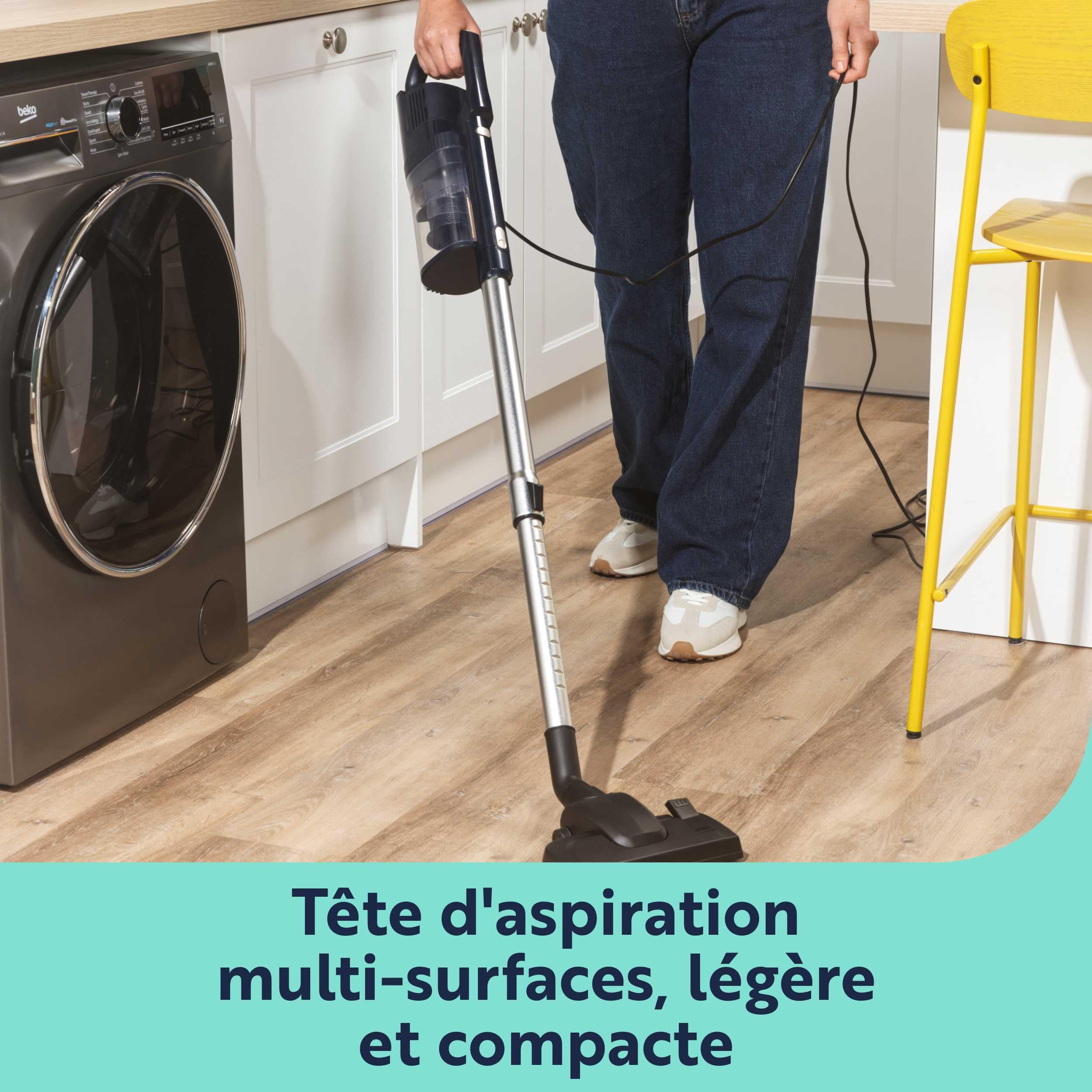 Beldray SwiftAir Aspirateur Balai et à Main Filaire 600 W