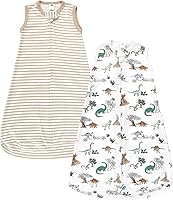 Vista 65 de Hudson Baby Saco de dormir unisex de algodón con manga larga para bebé, saco, manta