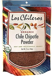 Los Chileros Organic Chile Chipotle Powder, 2 Ounce