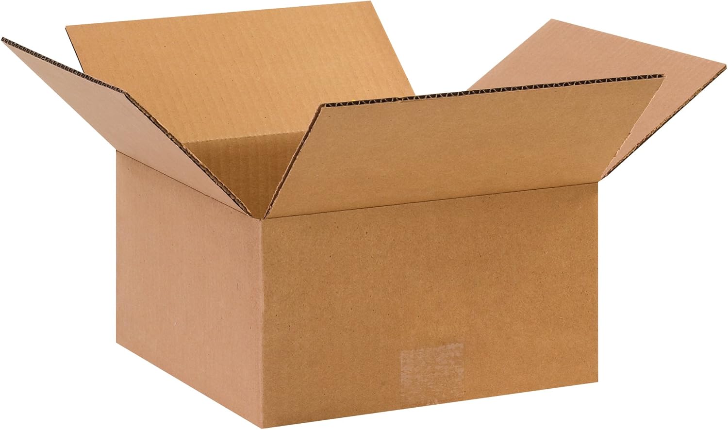 PARTNERS BRAND 10 x 10 x 5 Corrugated Cardboard Boxes, Flat 10"L x 10"W x 5"H, Pack of 25 | Shipping, Packaging, Moving, Storage Box for Home or Business, Strong Wholesale Bulk Boxes