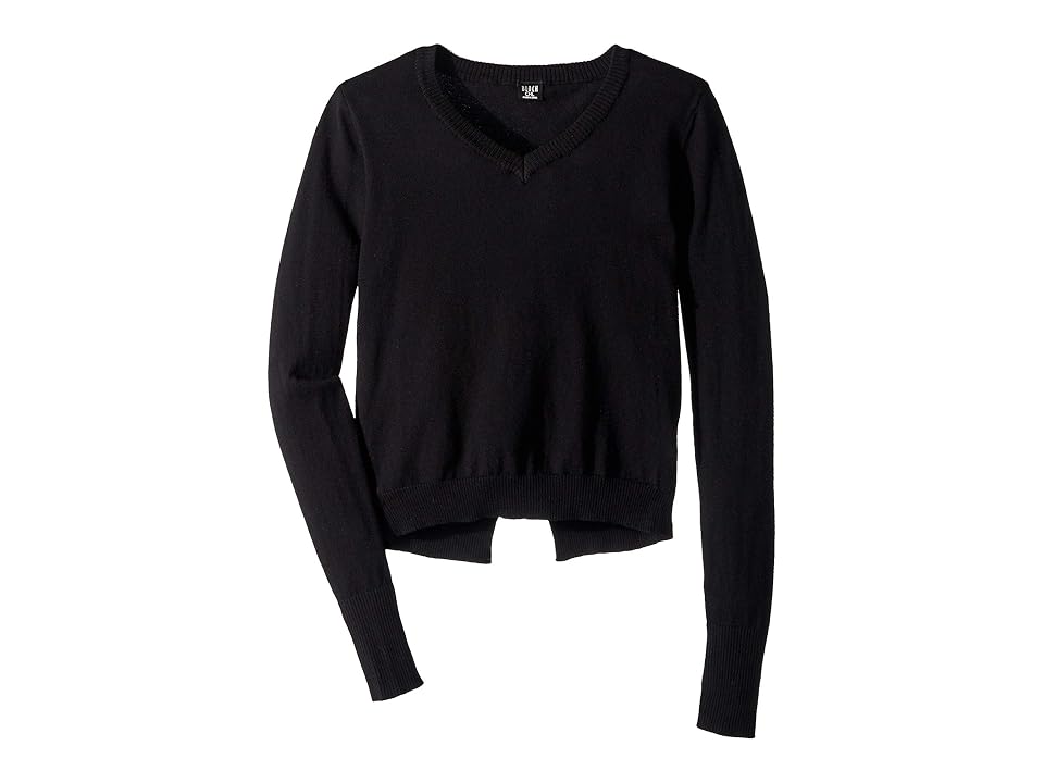 

Bloch Kids Bow Back Long Sleeve Sweater (Toddler/Little Kids/Big Kids) (Black) Girl's Clothing