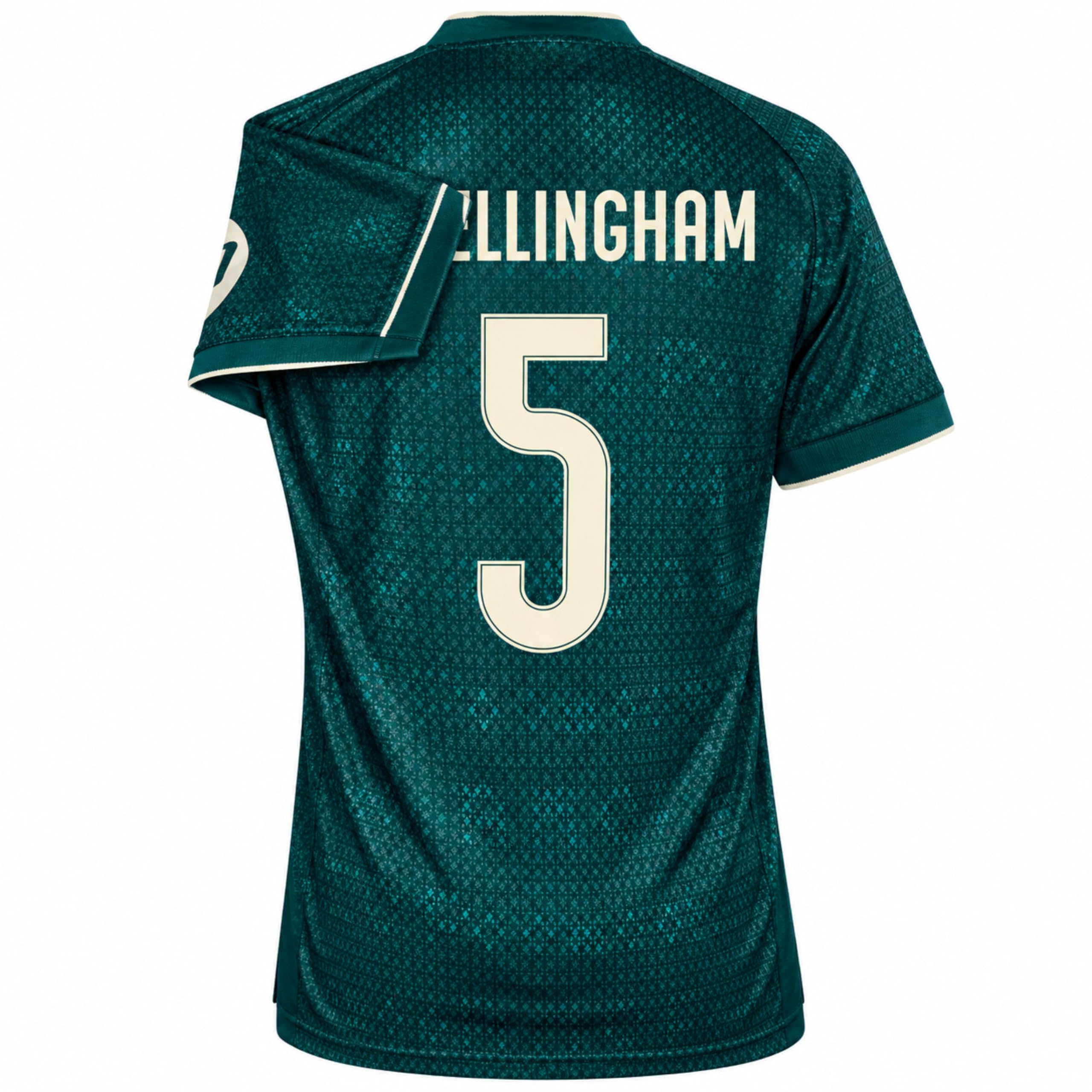 Madrid #5 Men’s Soccer Jersey 2026/27 Fan Version Short Sleeve Shirt for Game Day, Training, or Casual Wear