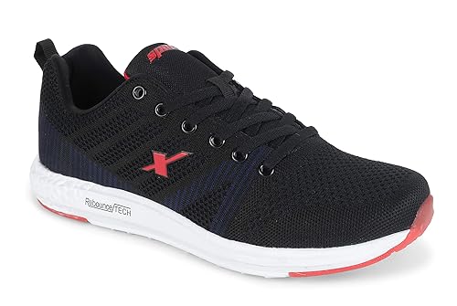 SPARX Mens SM 379 | Enhanced Durability & Soft Cushion | Black Walking Shoe - 6 UK (SM 379)