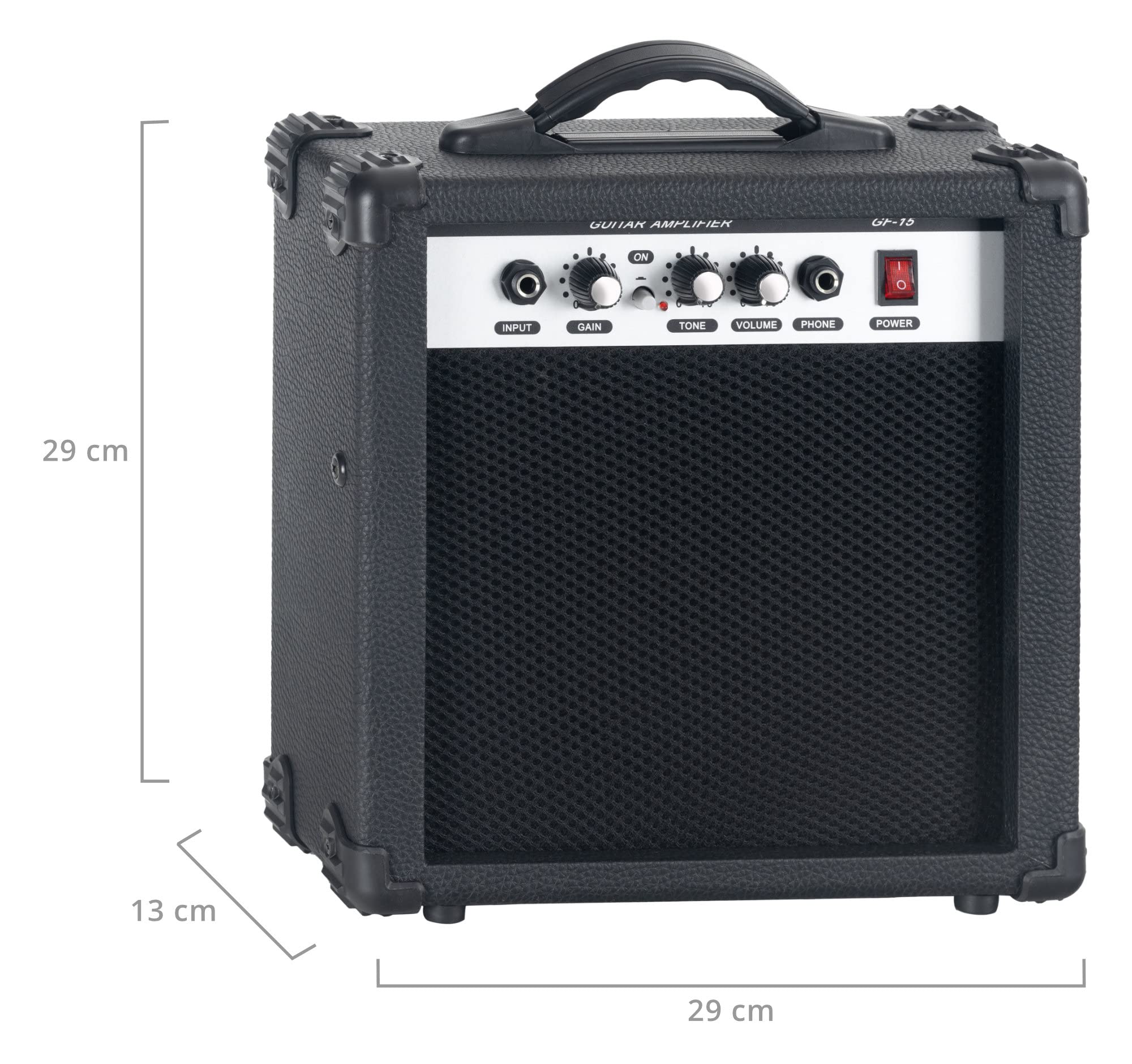 Rocktile Single Cut Pack Set Complet Guitare Électrique Puissante Rouge (Amplificateur, Accordeur, Housse, Câble, Sangle, Médiators, Cordes de Rechange et Cours avec CD/DVD)
