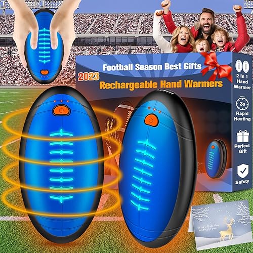 okoium Hand Warmers Rechargeable 2 Pack,Upgraded USB 2 in 1 Electric Football Hand Warmer for Outdoor Indoor,Portable Heater for Camping Hunting disponible en Yaxa Colombia