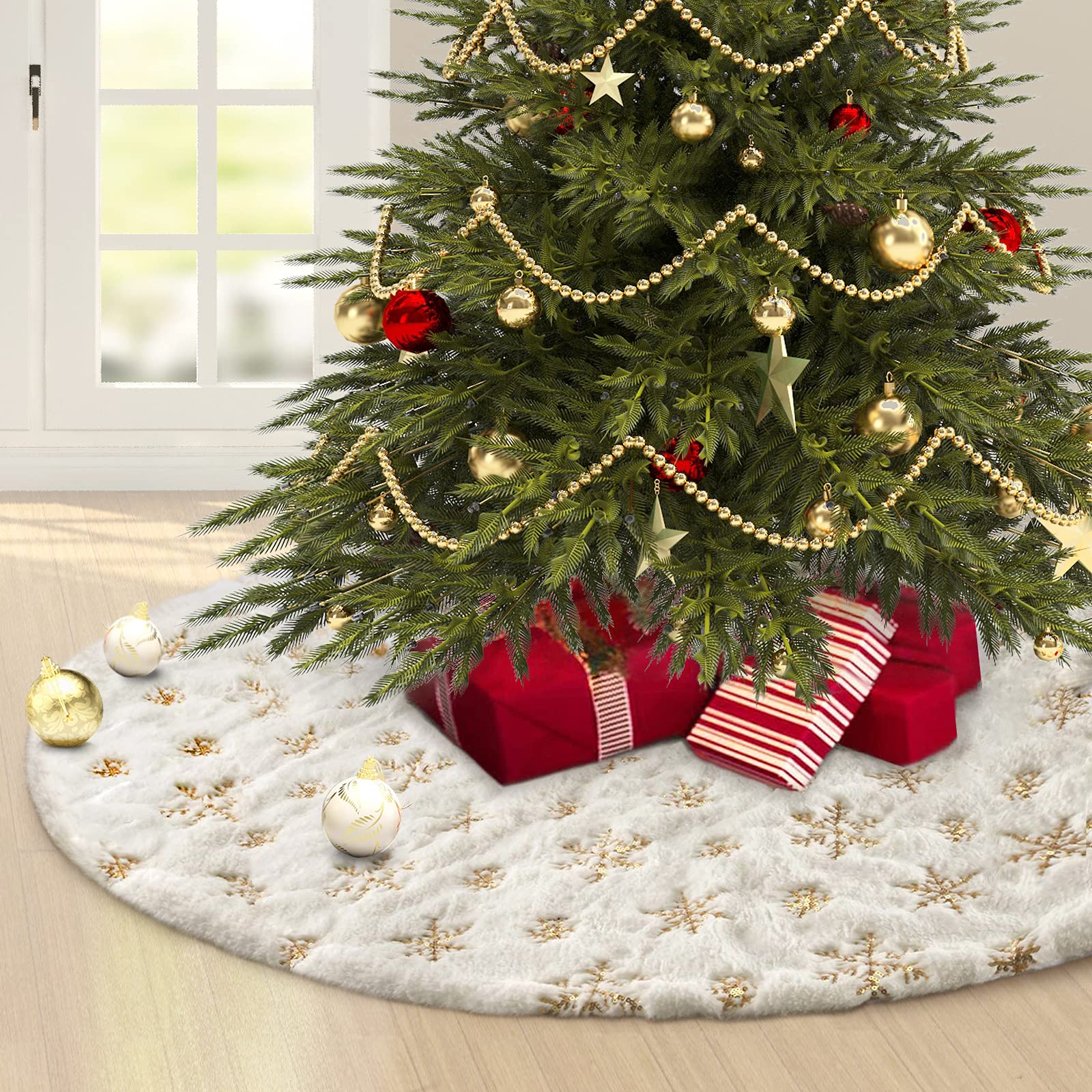 Tappeto Albero Gonna Per Albero Di Natale Ikea Tappeto Bianco