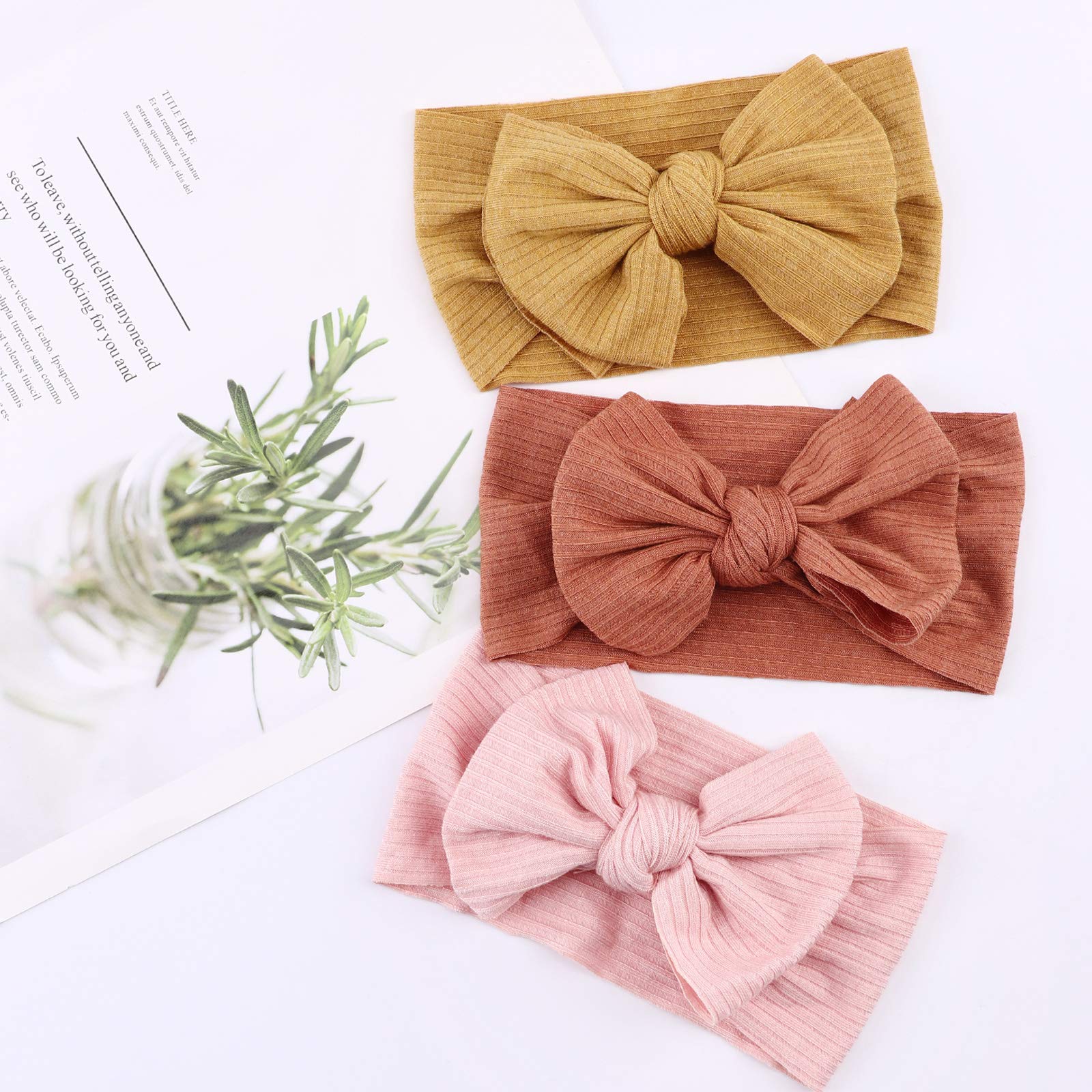 DRESHOW Diademas Bebé Niña Nylon Mariposa Banda Para Cabeza Accesorio para El Pelo
