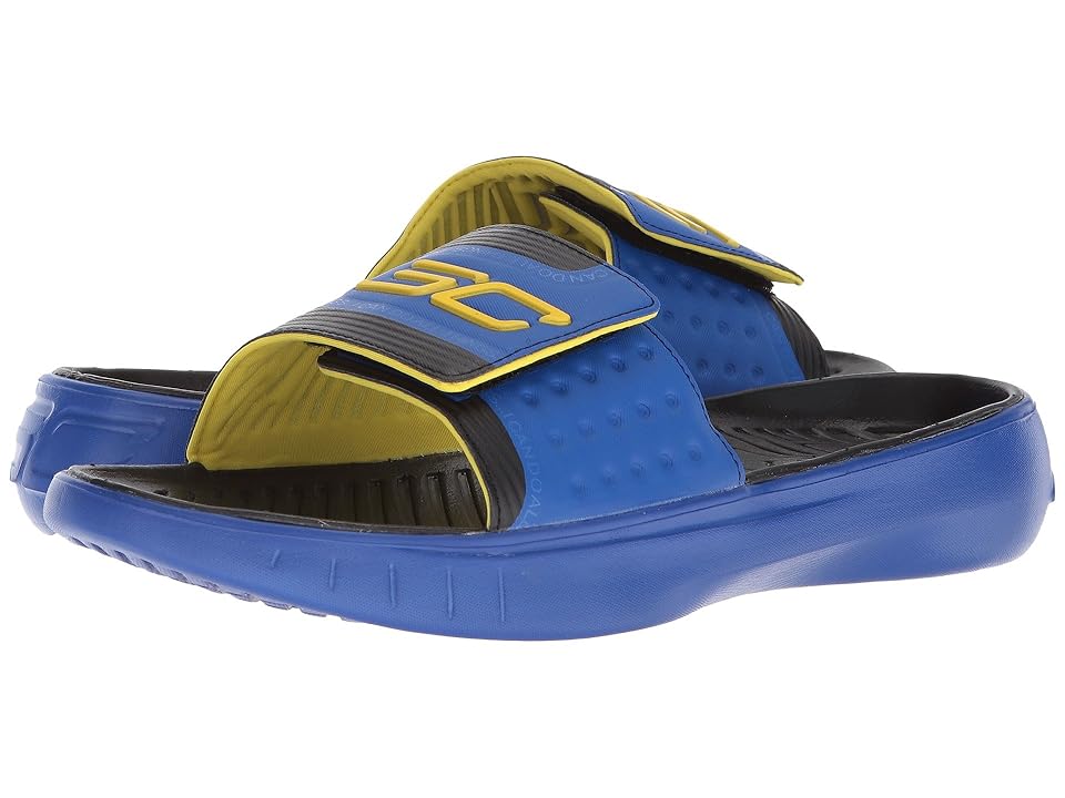 

Under Armour Curry IV SL (Team Royal/Black/Taxi) Men's Sandals, Blue