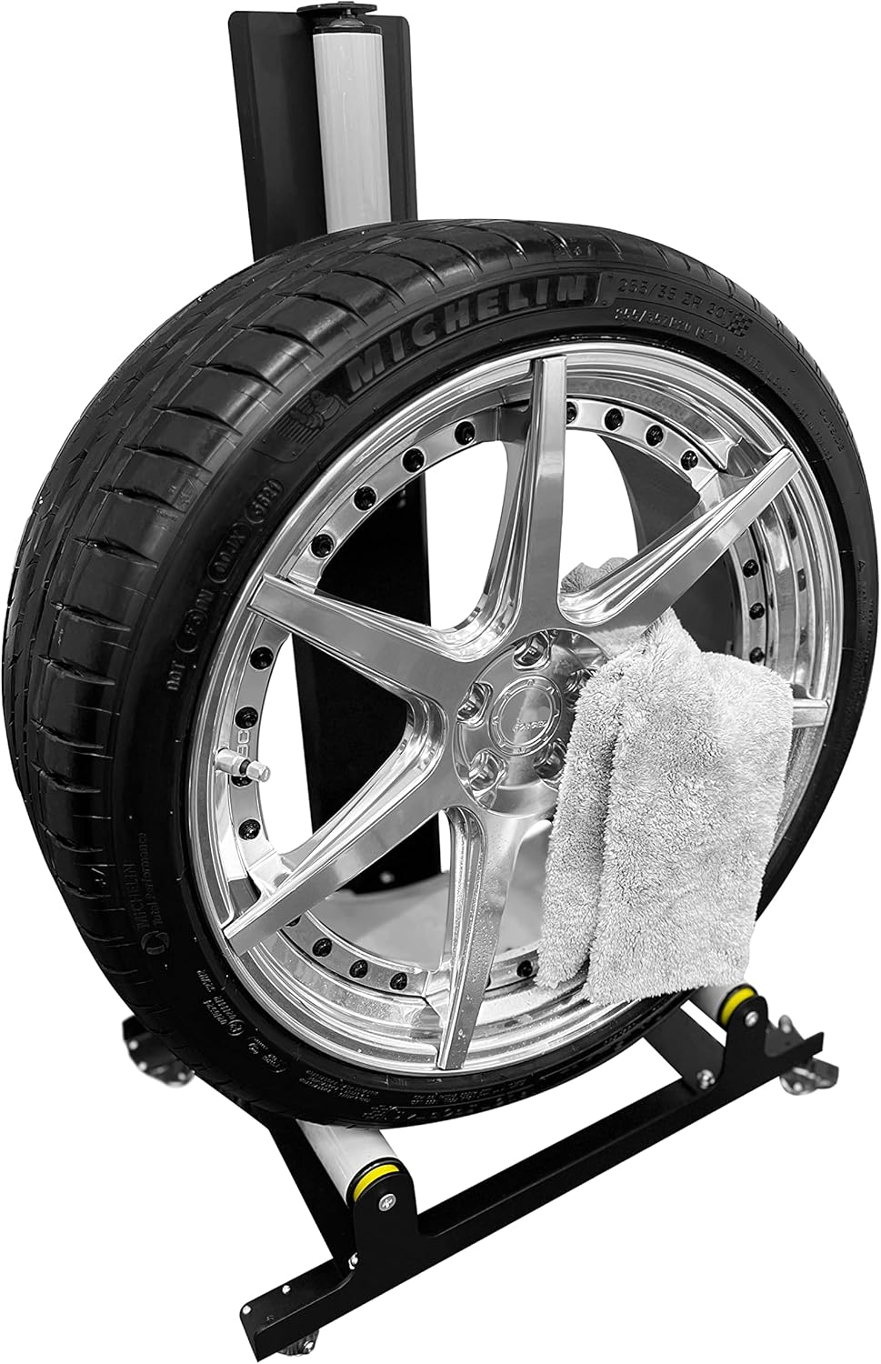 The Garage Collection Automotive Wheel Detailing Stand