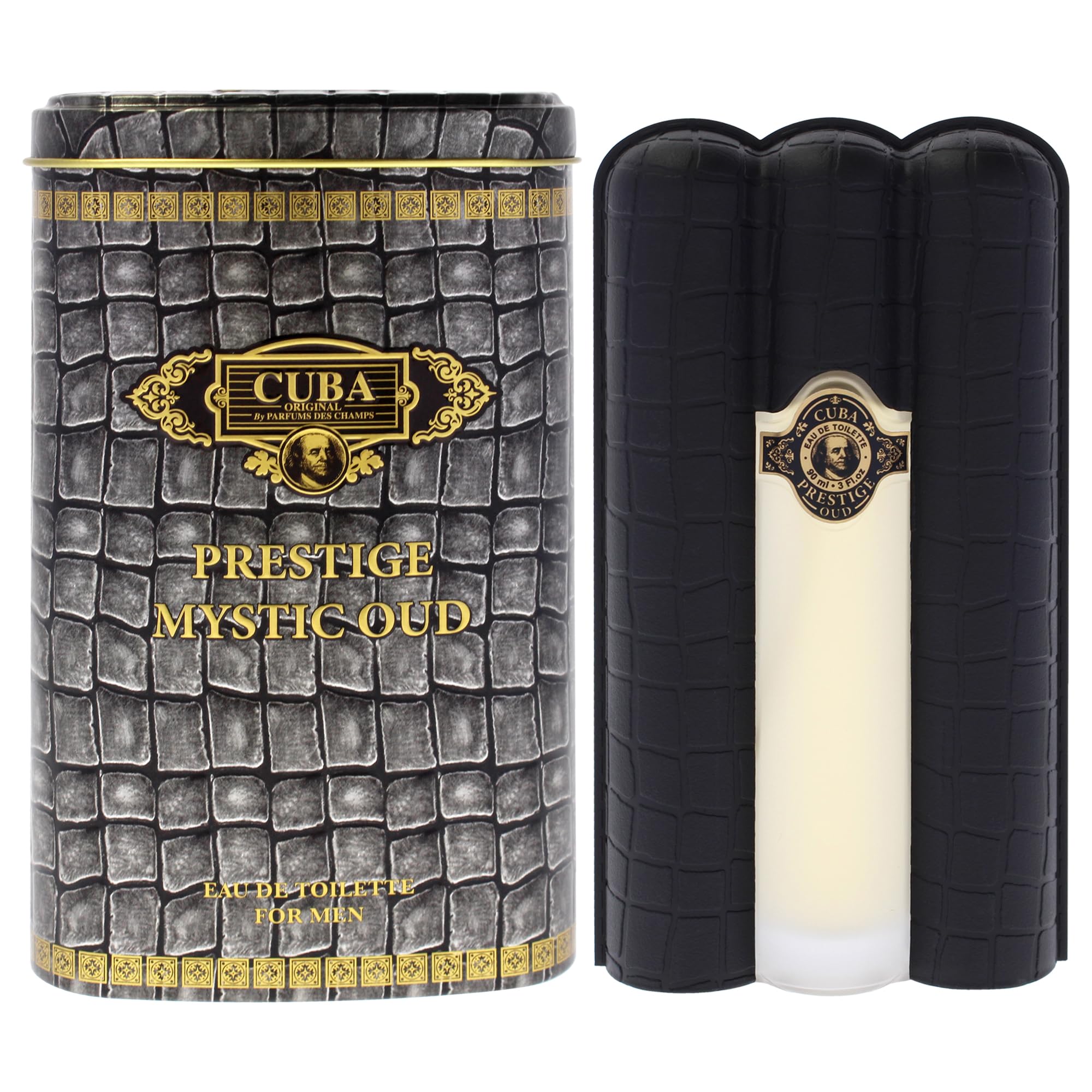 Cuba Prestige Mystic Oud by Cuba for Men - 3 oz EDT Spray