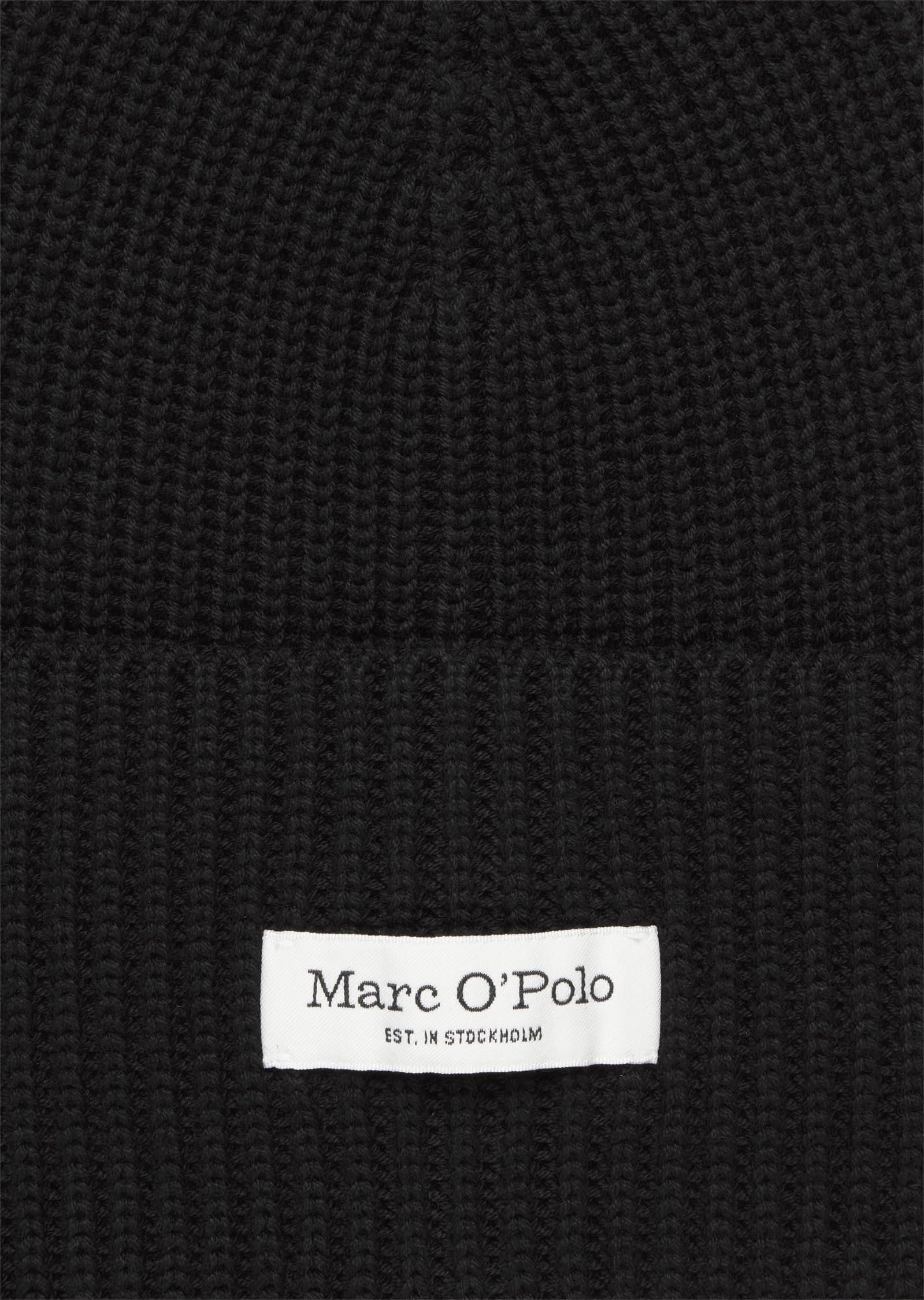 Marc O'Polo Damska czapka z dzianiny z bawełny organicznej Beanie, 990., Rozmiar uniwersalny