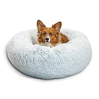 Best Friends by Sheri The Original Calming Donut Bed - Letto a ciambella per cani e gatti