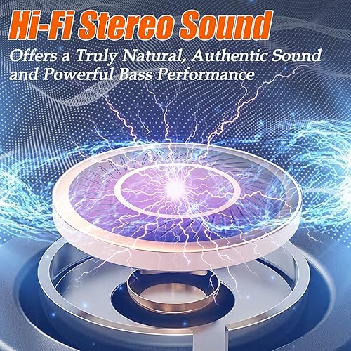 Miniatura 2 de Auriculares intrauditivos con estuche de carga, control táctil, auriculares impermeables con pantalla LED micrófono incorporado para deportes,