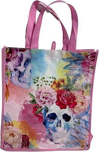Miniatura 6 de Dia De Los Muertos (Día de los Muertos) Bolsa de mano reutilizable grande coleccionable