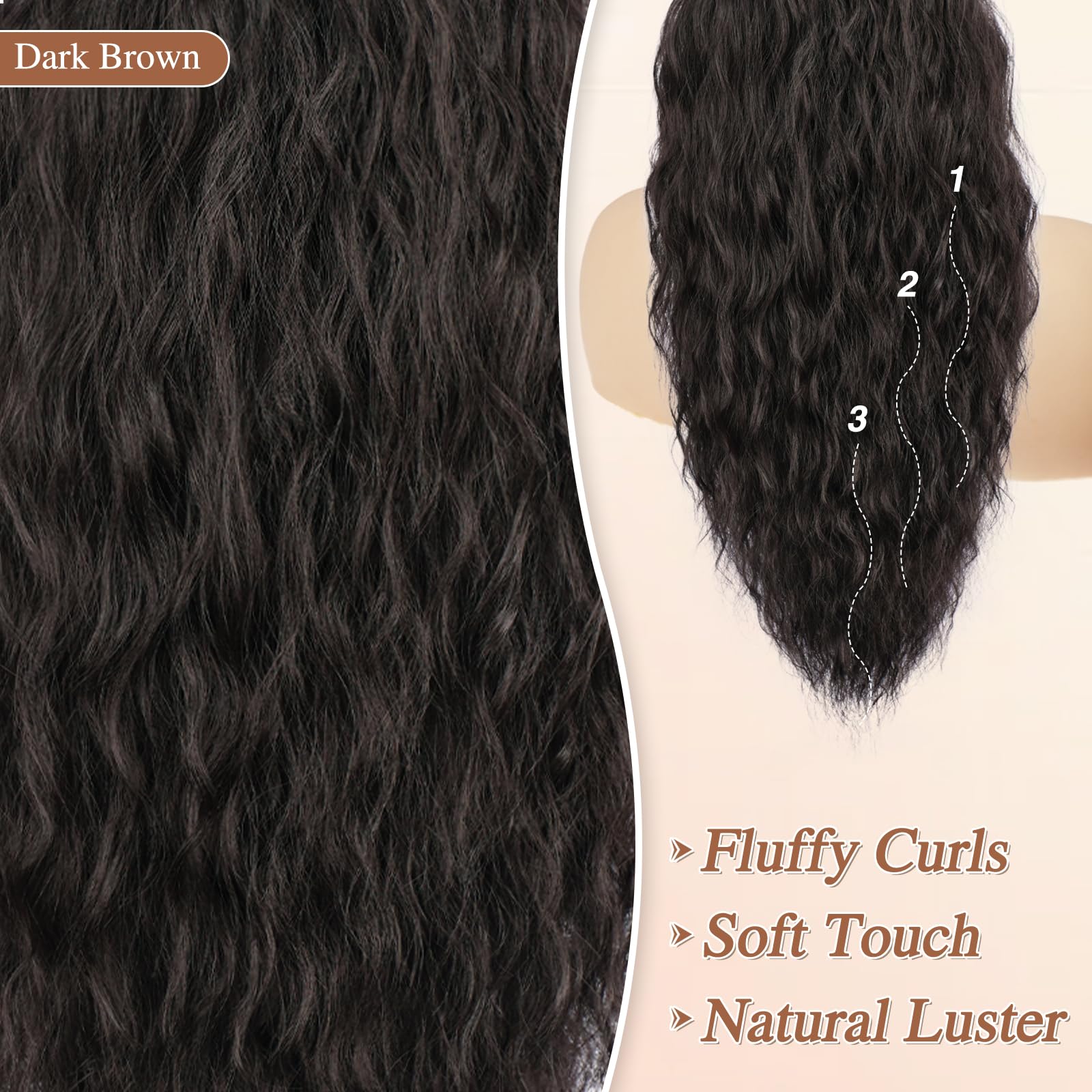 BARSDAR Drawstring Ponytail - Image 3