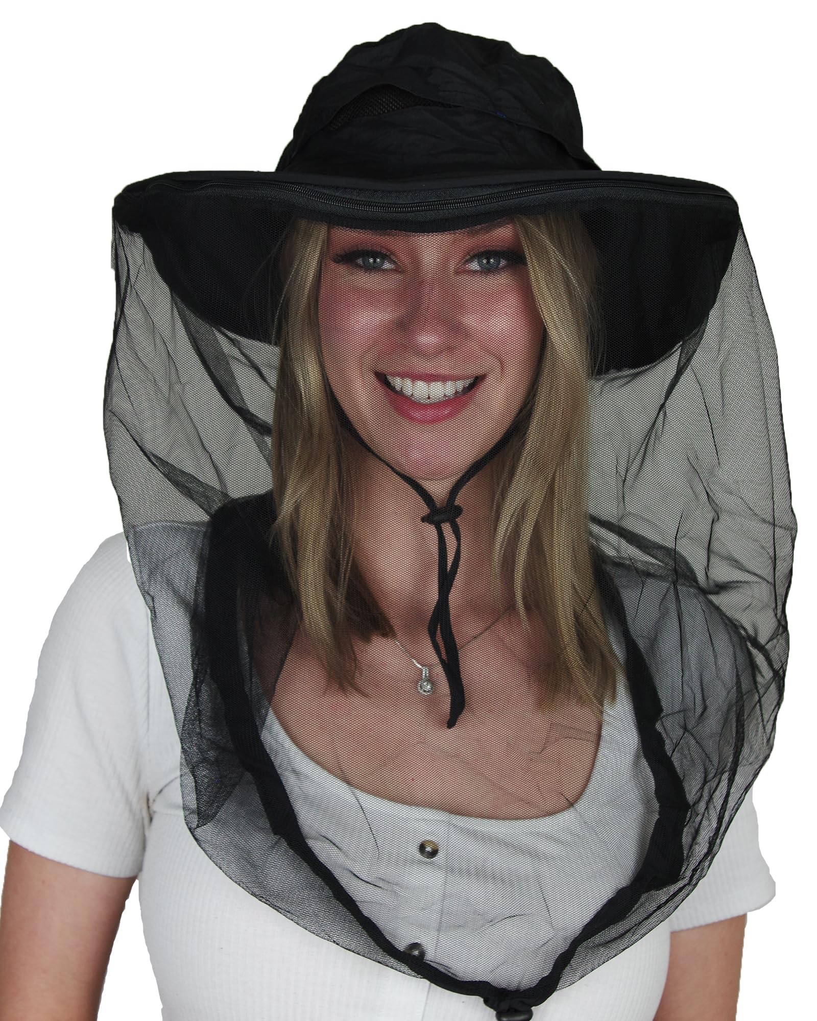 Zip-Off Mosquito Hat