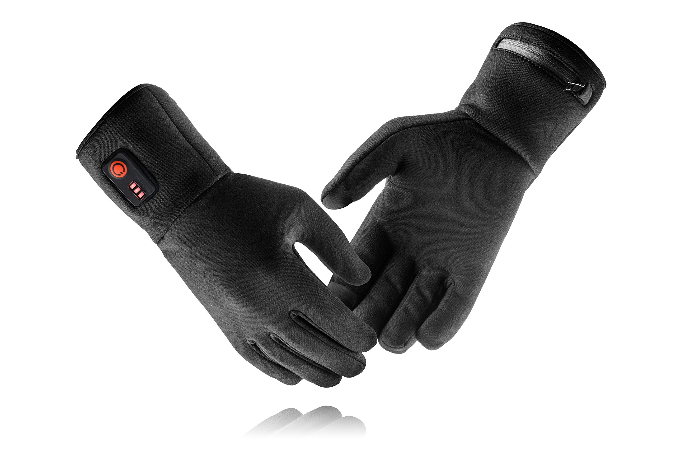BERTSCHAT® PRO Riscaldato sotto i Guanti | Ricaricabile | Guanti Invernali per Uomini e Donne | Touch Screen | Funziona Fino a 8 Ore | Ciclismo, Escursionismo, Lavoro e Caccia