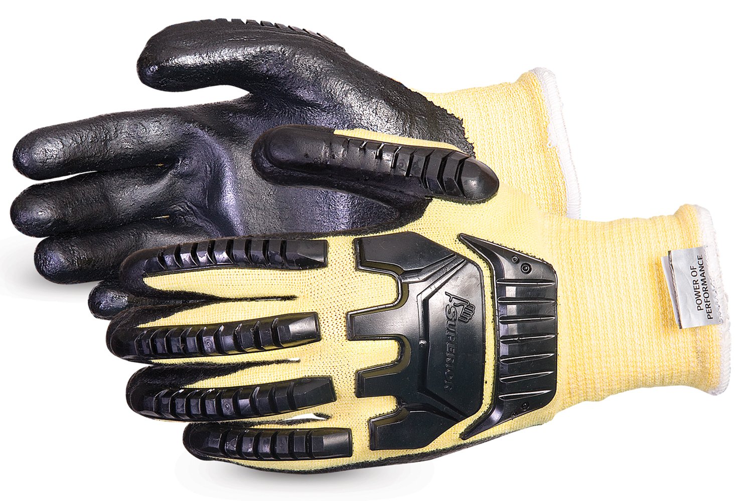 SKFGFNVBXX Dexterity Impact-Resistant Blended Composite Filament Fiber/Kevlar Cut-Resistant String-Knit Glove, Size 2X-Large