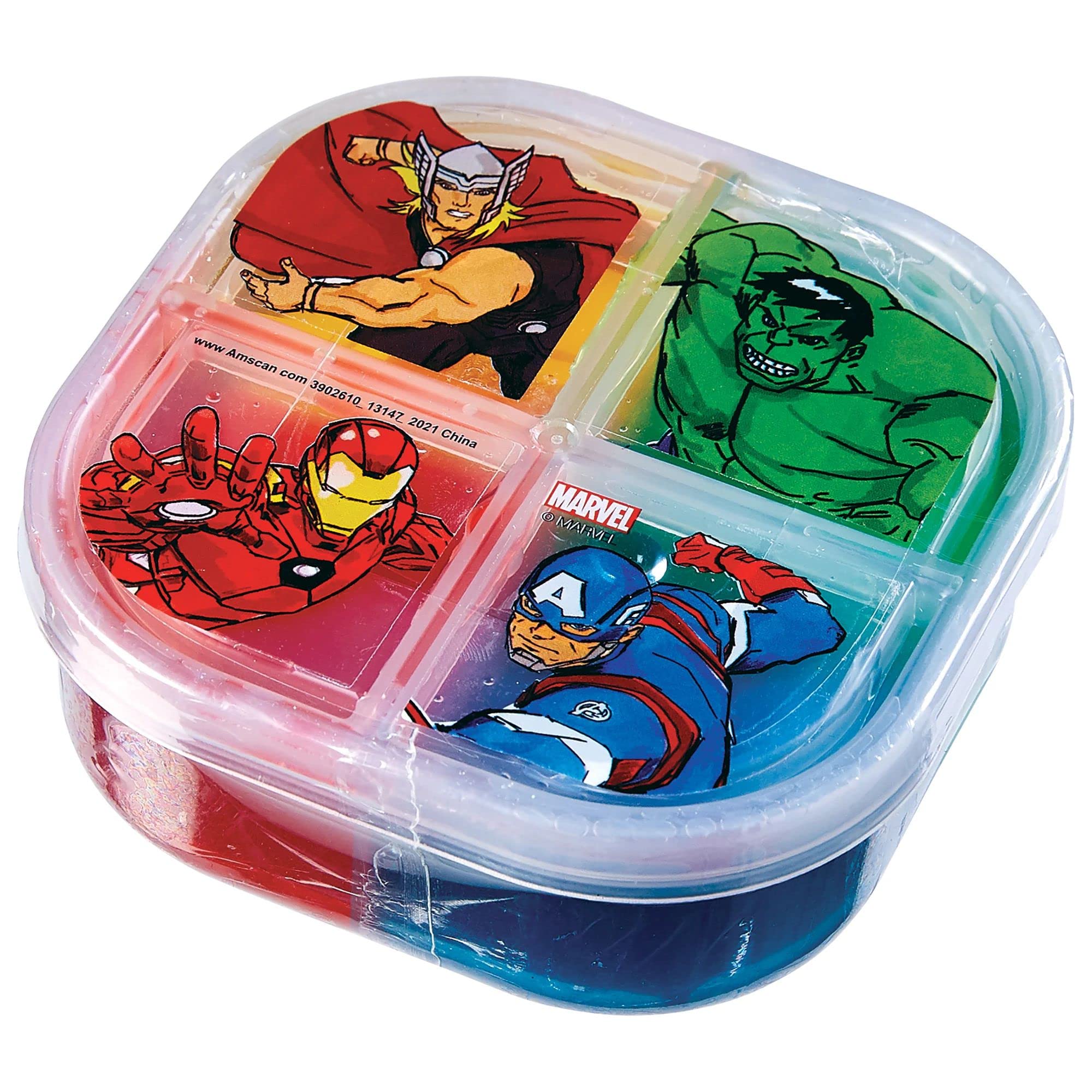 Marvel Avengers Goo - 120g (Pack of 1) - Assorted Color Non-Toxic Slime - Perfect for Kids' Fun and Creative Play
