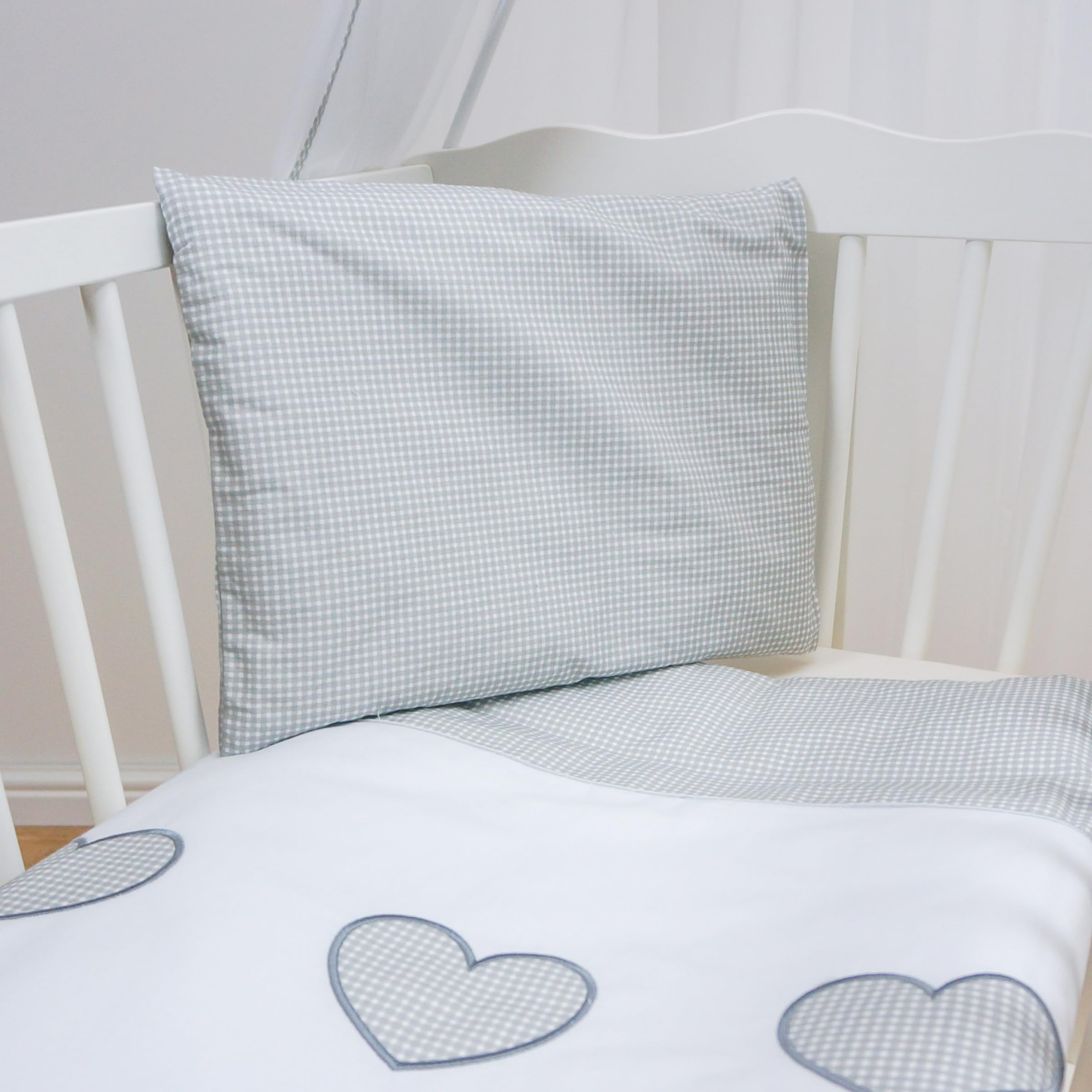 Baby Comfort 4 Piece Toddler Kids Cot Bed Set 120x90 cm Duvet Pillow Duvet Cover Pillowcase 12M+ (It's a Boy) — view 40