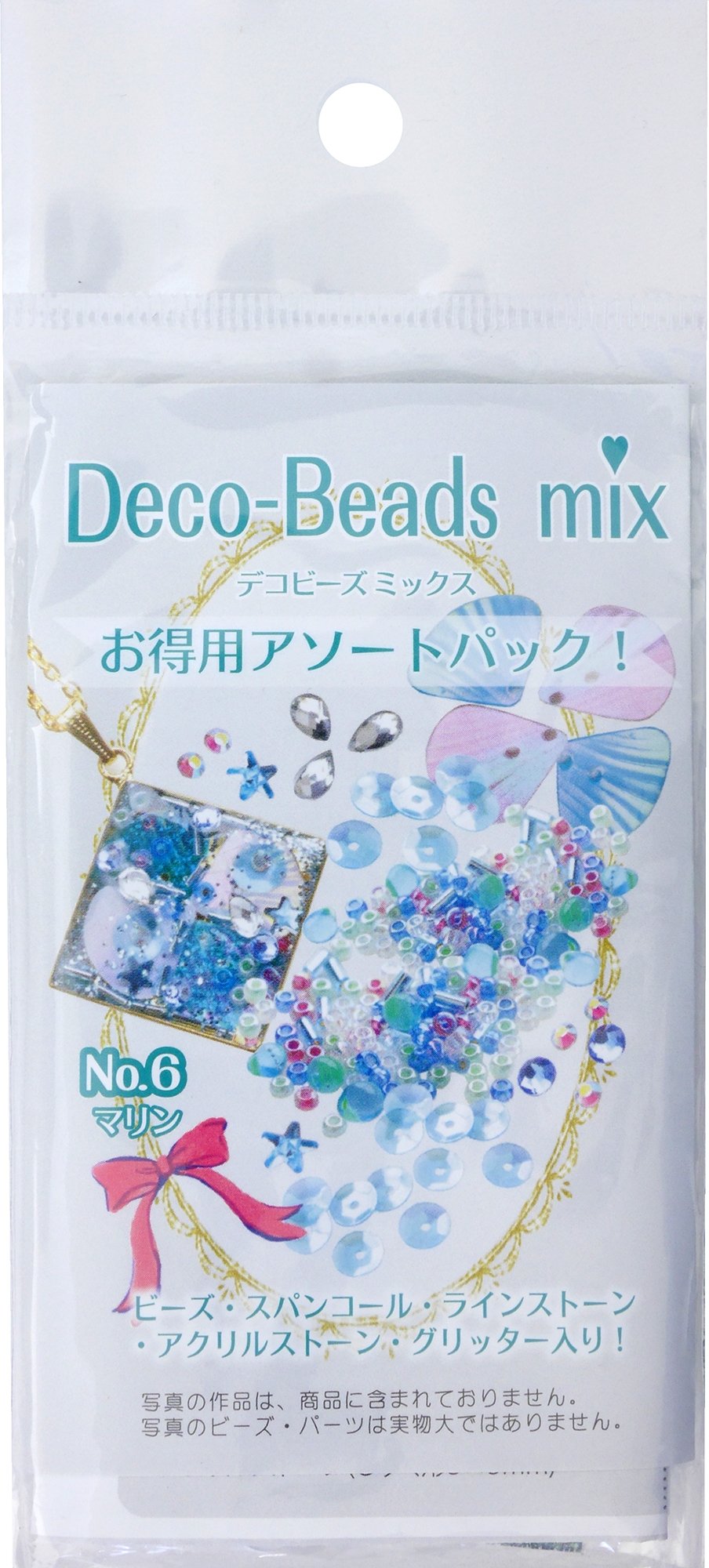 Amazon | MIYUKI 材料セット デコビーズ ミックス お得用 アソート 
