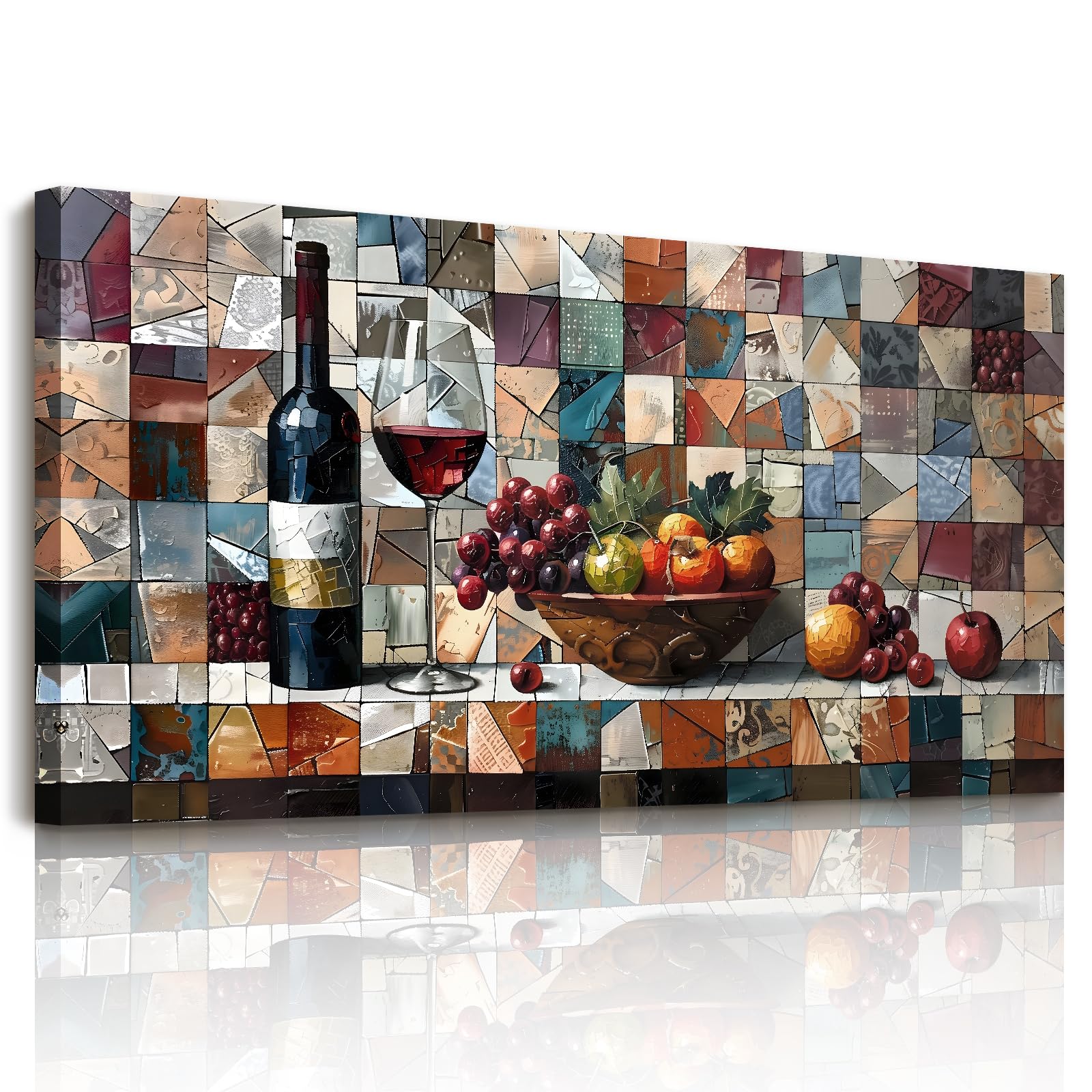 hyidecorart Moderno Cuadros Decoracion Salon Cocina Dormitorios 59x119 cm | Motivo Artístico, Impresión HD, Fácil de Colgar, Gran Formato, Decoración Mural Armoniosa, Regalo, Montaje Rápido