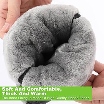 SPRING PARK Lamb Wool Stroller Hand Muff, Winter Anti-Freeze Gloves For