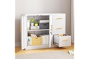 Lockable Metal Garage Storage Cabinet