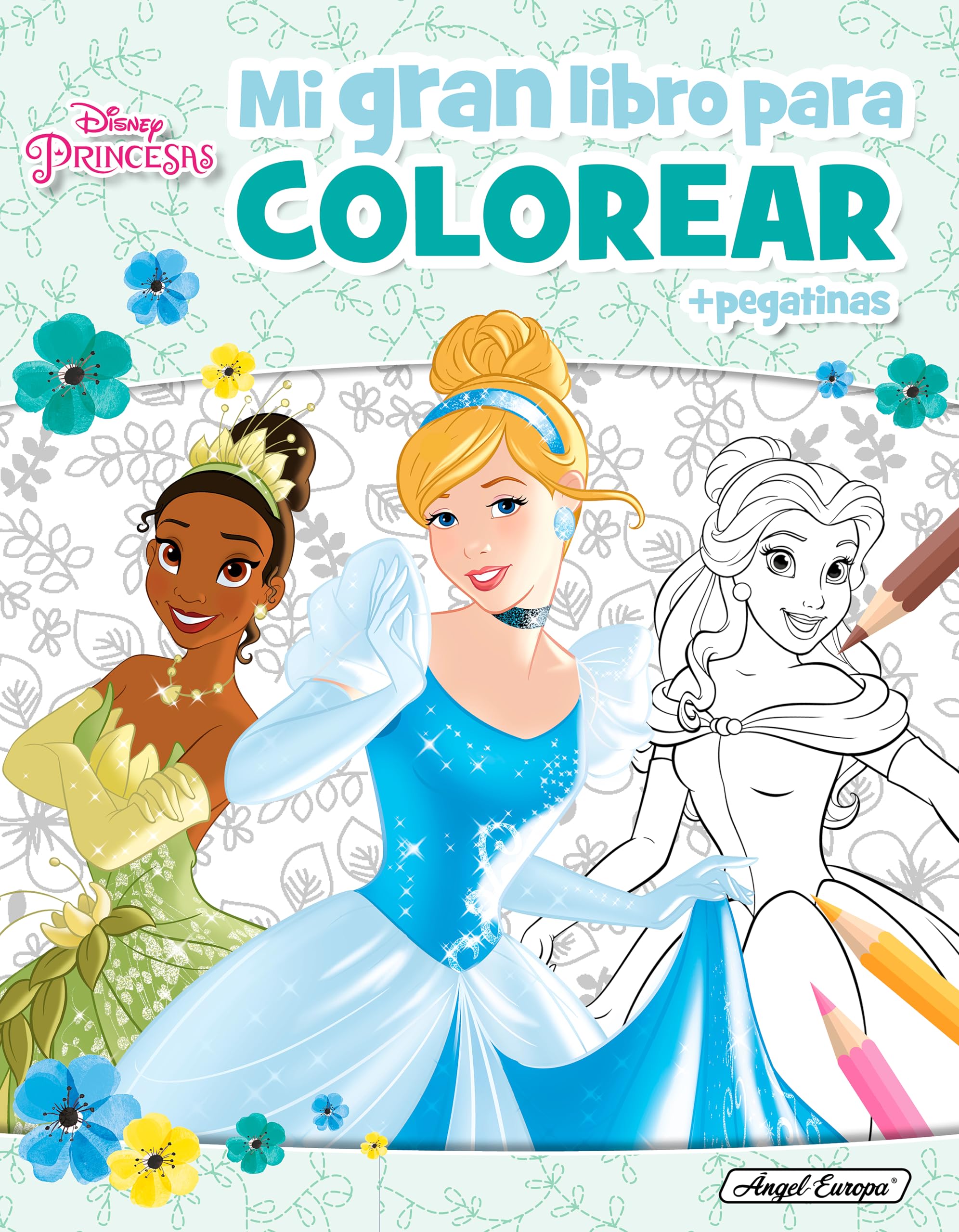 Libro de Colorear Infantil 112 Páginas con Stickers - Colección Disney (Stitch) — view 5