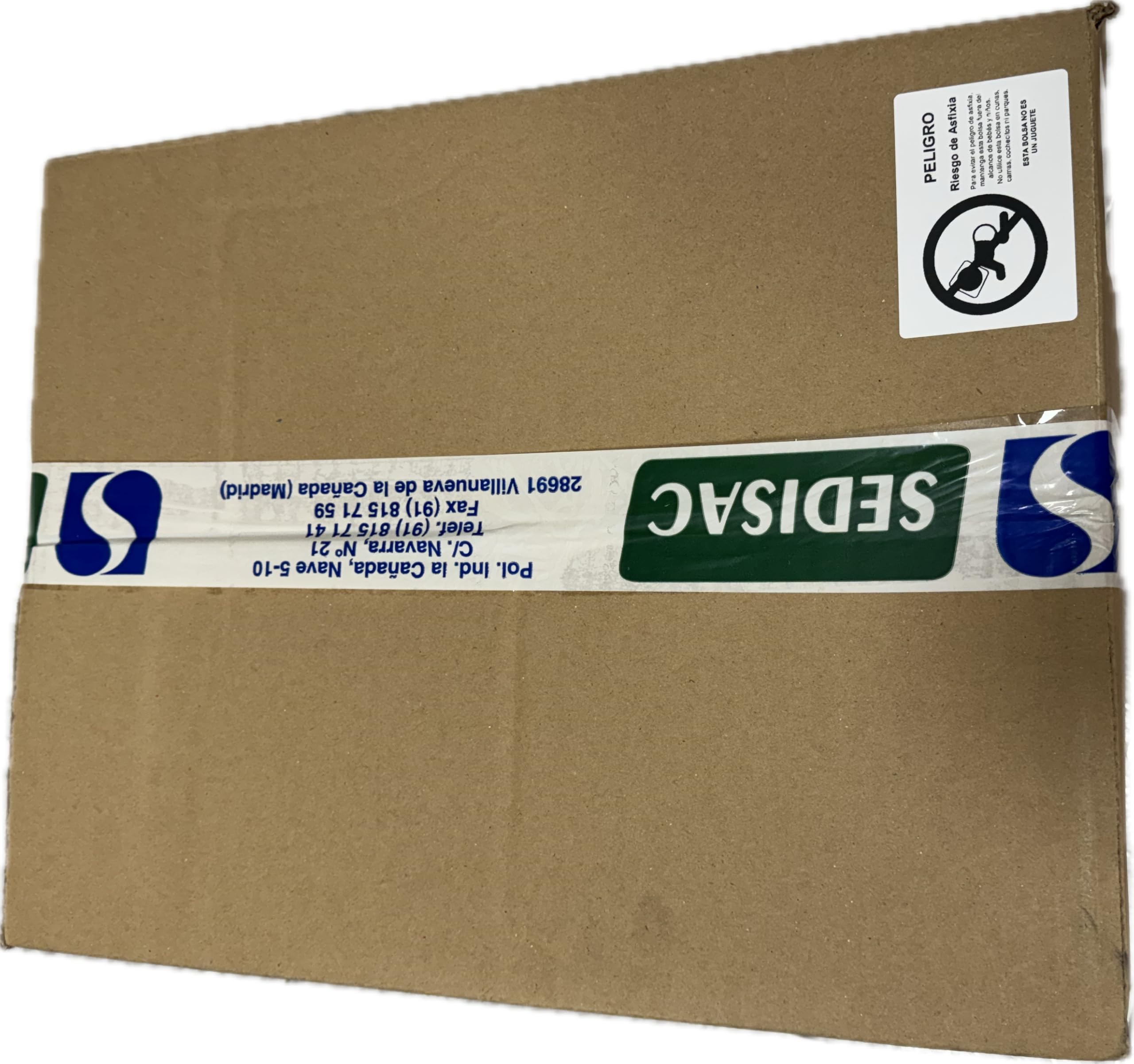 ★400 Bolsas de Basura SEDISAC PE 100% Reciclado UNE-EN15343 100L 85x105 20µm galga 80 Negras. (400 uds.) GTIN 8437027548420 Contribución al SCRAP, RD 1055/2022. ENV/2025/54349, con 0,015 €/Caja.