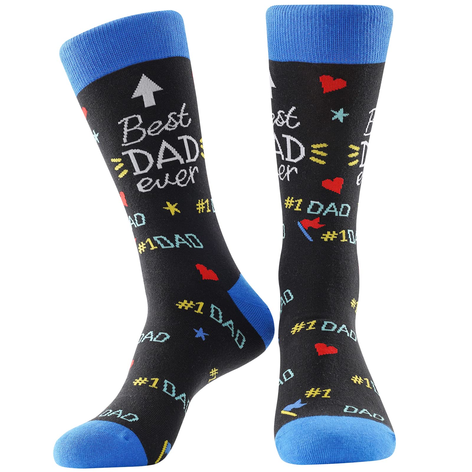 Calzini Vestito Arte da Uomo Calze Fantasia Uomo Calze Lunghe in Cotone Calzini Stampato Famose Moda Colorate Divertente Disegni