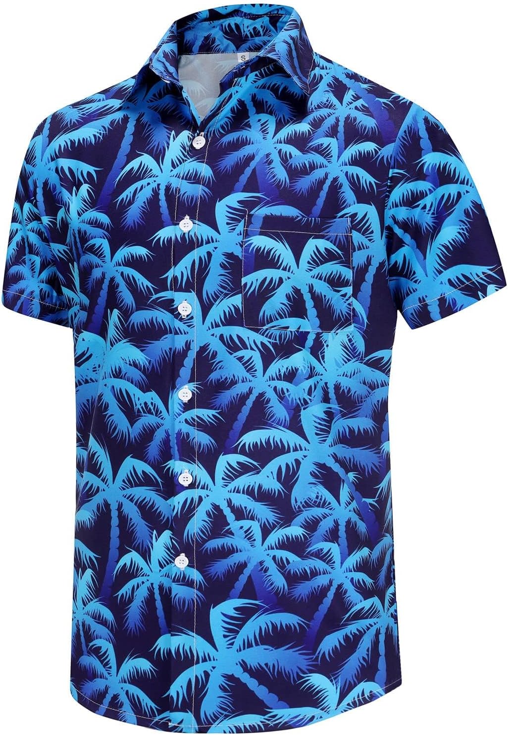 KYKU Funky Hawaiian Shirt for Men Palm Beach Shirts Tropical Vacation Clothes - Image 2