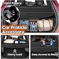 Vista 124 de Powerty Cubierta de Carga para Accesorios Kia Sportage 2023-2025 2026, Textura de Lona Cubierta Retráctil para Maletero Trasero de Carga de Equipaje