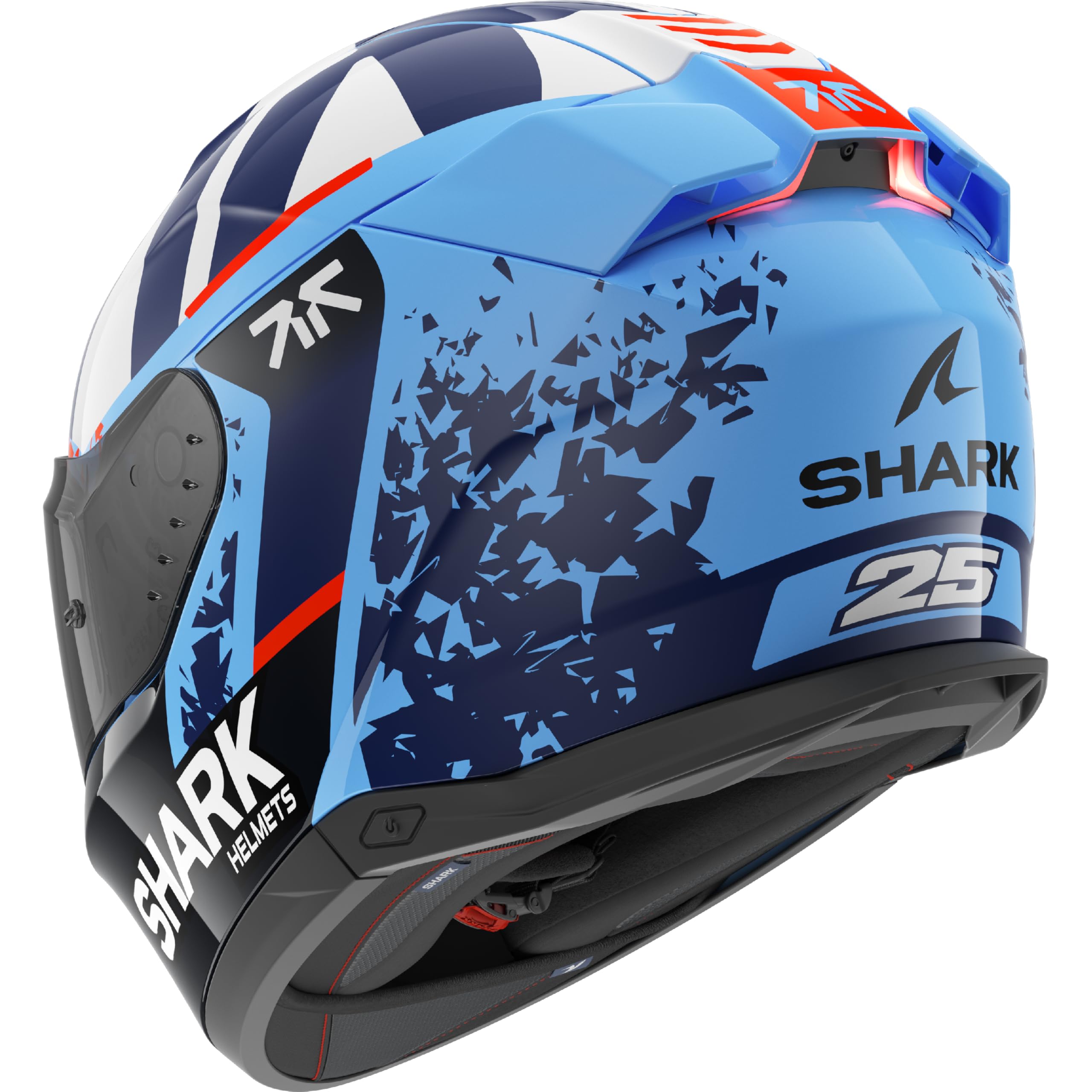 Shark, Casque Moto Intégral SKWAL i3 Replica Raul Fernandez Black Blue White BBW,