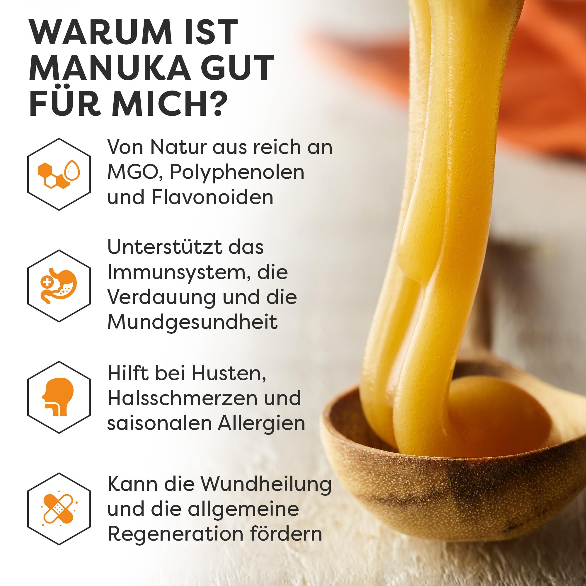 MANUKA DOCTOR MGO 540+ Manuka Honig Monofloral 250g 100% Reiner Neuseeland Honig Zertifiziert RAW
