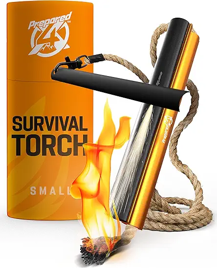 Fire Starter Survival Tool - All-in-One Flint and...