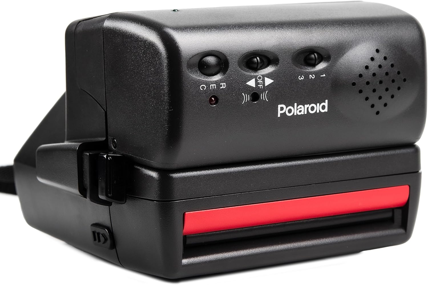 Vintage Polaroid 636 Talking Camera – Instant 600 Film Camera with Sound Feature, Built-In Flash, Retro Design (Renewed)