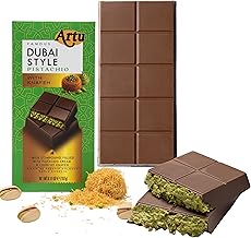 187g Premium Chocolate Dubai Style with Pistachio Cream - Handmade, Luxury Gift Box - Authentic Dubai Style Chocolate Experience