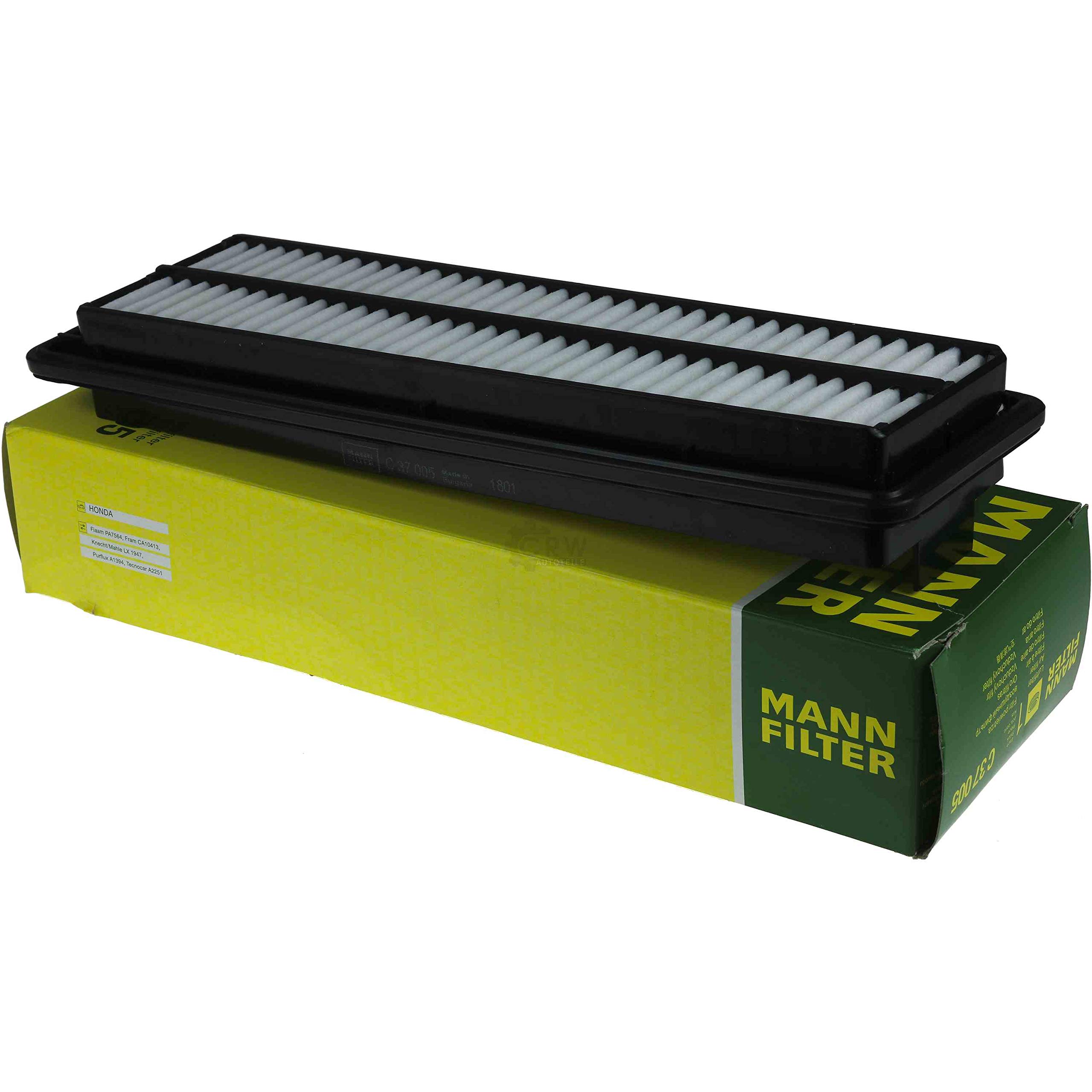 Paquete de inspección Kit de mantenimiento de filtros con filtro de aceite HU 718/6 x, filtro de aire C 37 005, filtro de combustible WK 853/16, filtro de habitáculo FP 2358, tornillo de