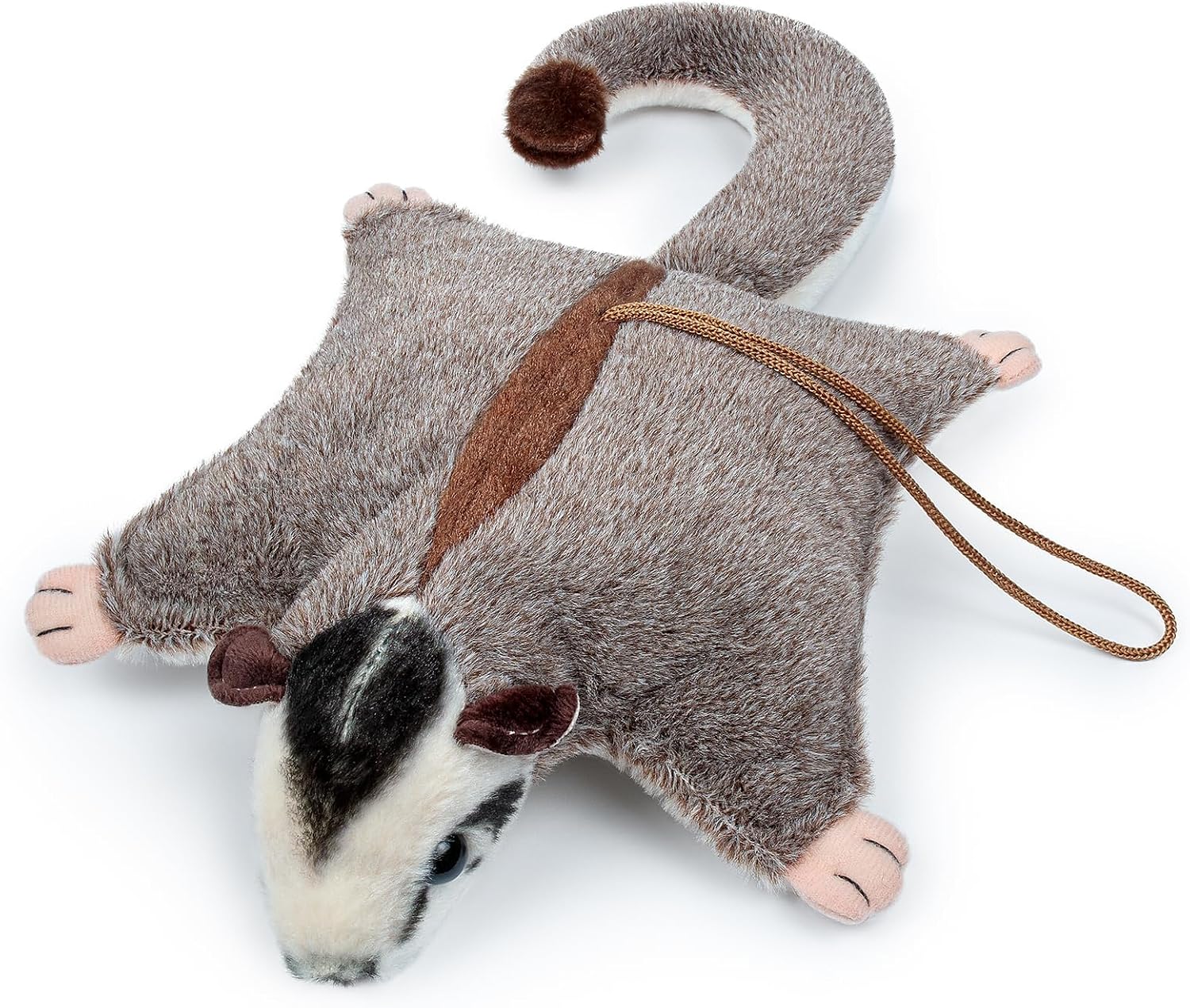 Sugar Glider Plush - Realistic Sugar Glider Stuffed Animal, 8.5 inch Plush Toy, Furry Stuff Gifts for Kids