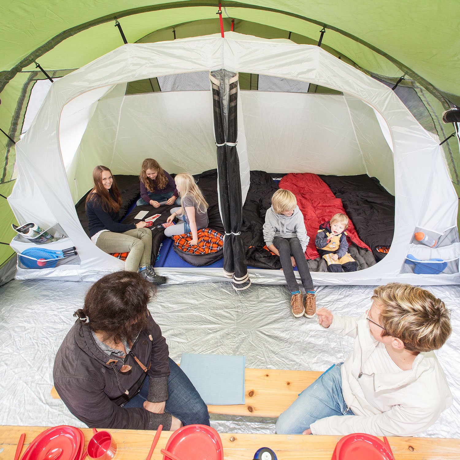 Tente Tunnel Skandika Gotland 6 Protect – Spacieuse, Confortable, Et Super Pratique Pour Les Familles