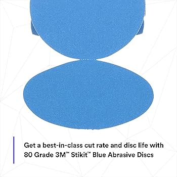 Amazon.com: 3M Stikit Blue Abrasive Disc Roll, 36202, No